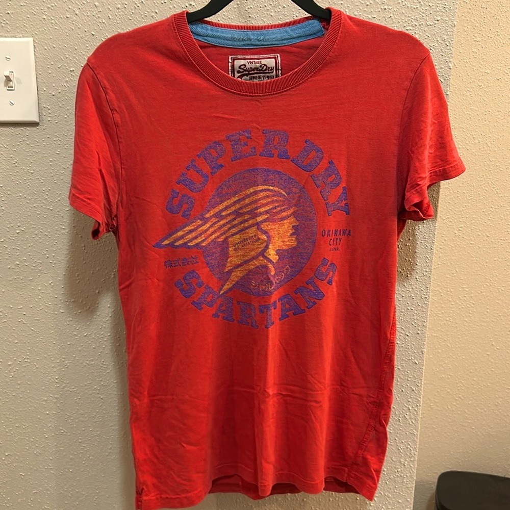 SUPER DRY VINTAGE BLACK LABEL TEE SHIRT